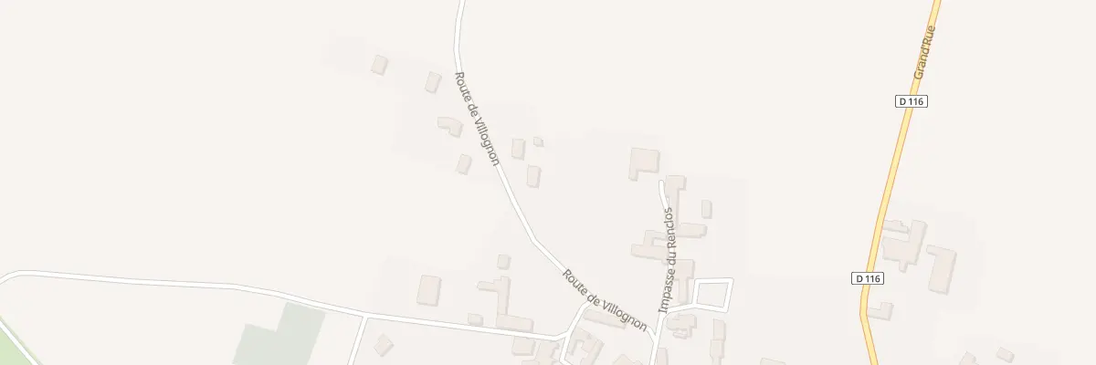 Plan du 5084 Chemin de Villognon à Vervant