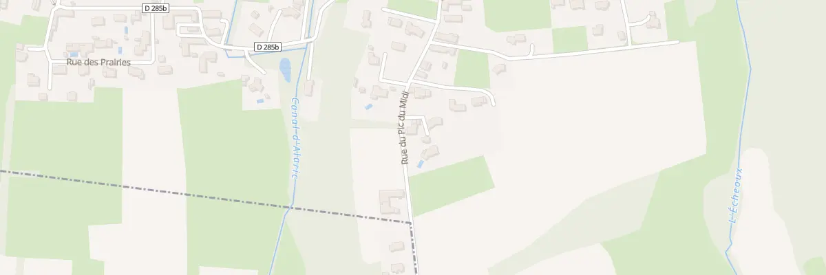 Plan du 55 Rue du Pic du Midi à Allier