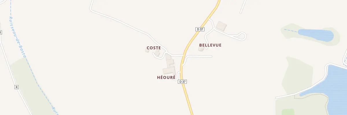 Plan du 5067 A Heoure à Couloumé-Mondebat