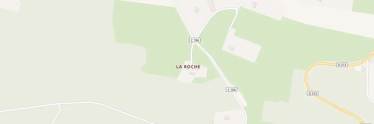 Plan du 5116 La Roche à Parigné-le-Pôlin