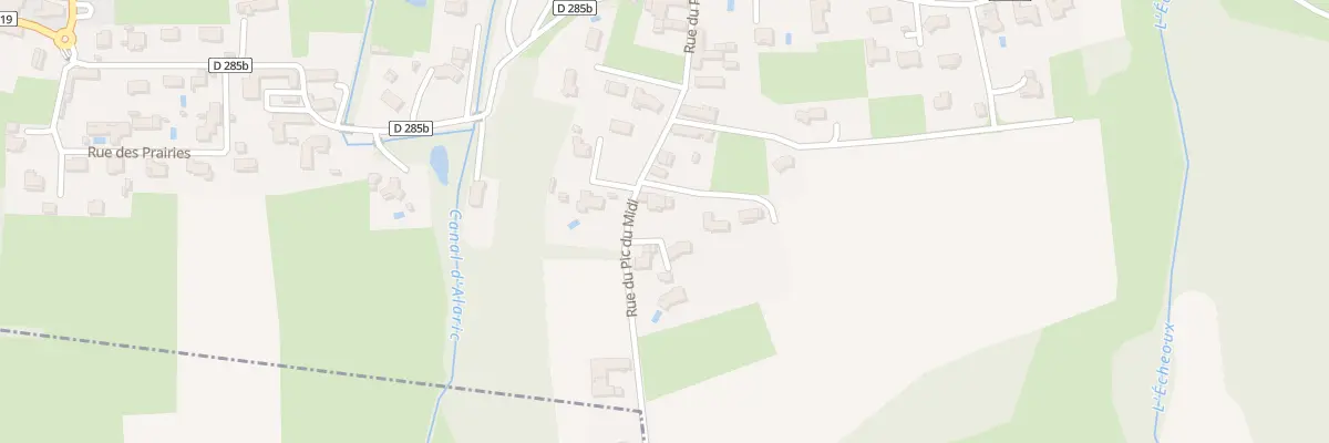 Plan du 53 Rue du Pic du Midi à Allier