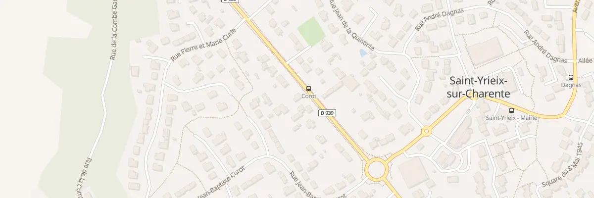 Plan du 205 Rue de Saint Jean d’Angély à Saint-Yrieix-sur-Charente