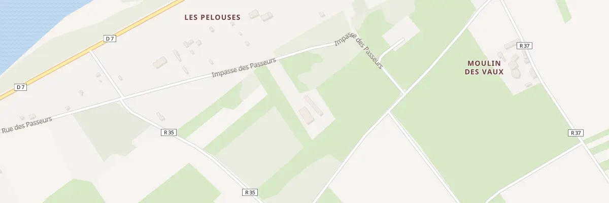 Plan du 13 Imp des Passeurs à Savigny-en-Véron
