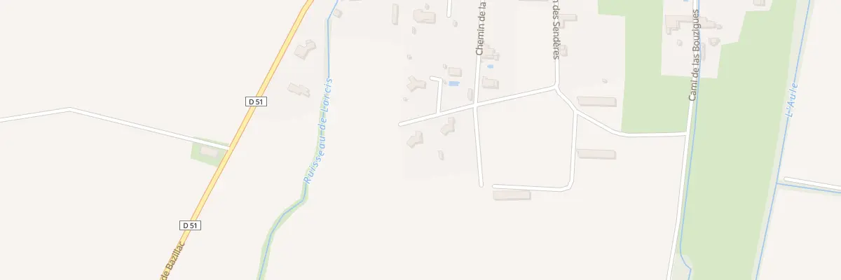 Plan du 5130 Che de la Cave à Sarriac-Bigorre
