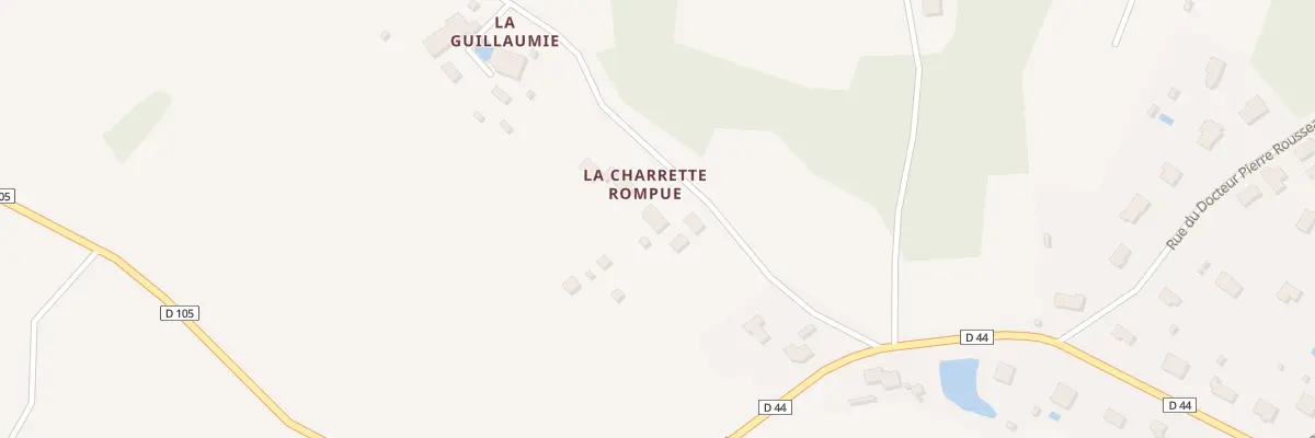 Plan du 254A La Guillaumie à Saint Aulaye-Puymangou