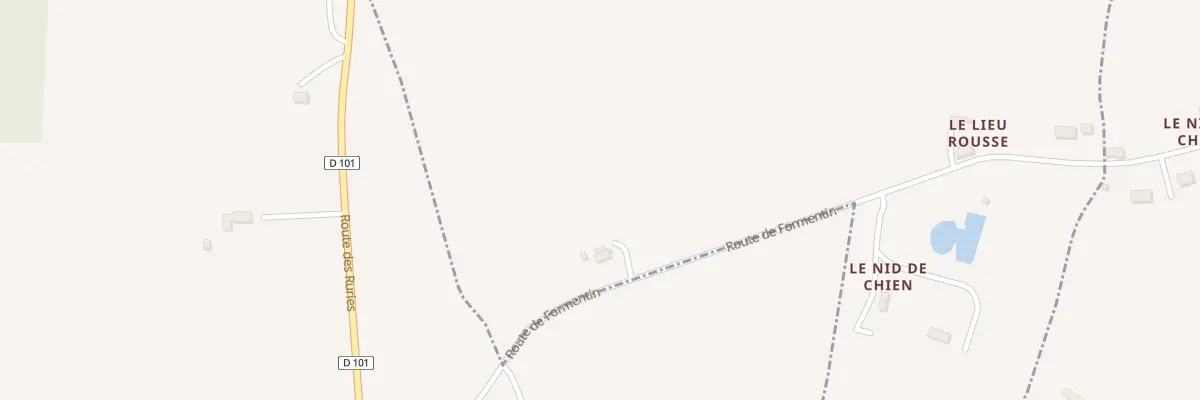 Plan du 5026 Le Nid de Chien au Fournet