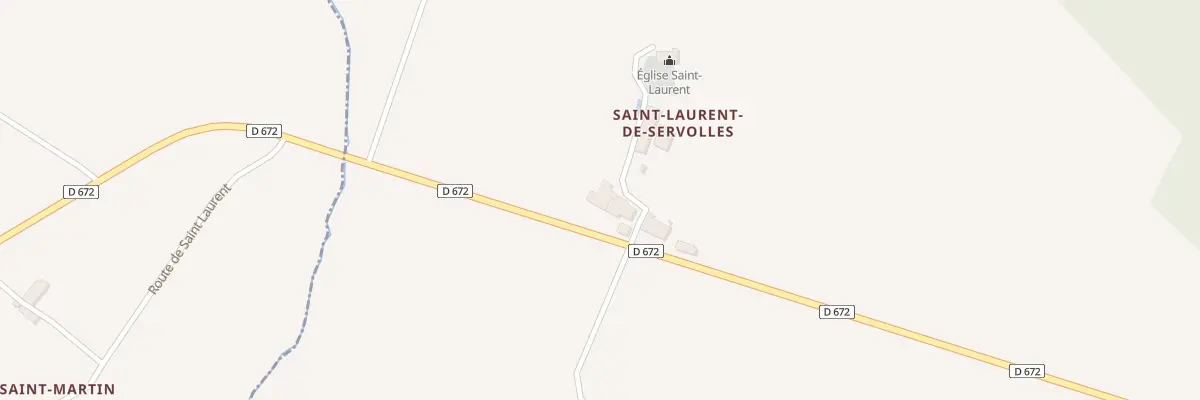 Plan du 3 Saint Laurent à Pellegrue