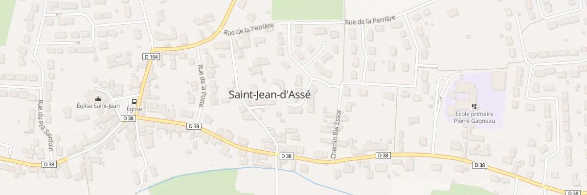 Plan du 14 Rue St Martin à Saint-Jean-d’Assé
