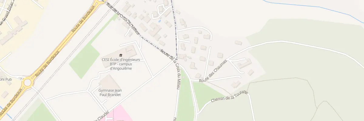 Plan du 2 Rte des Chaumes à La Couronne
