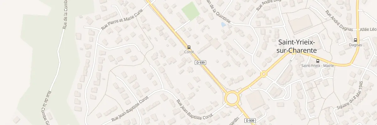 Plan du 203 Rue de Saint Jean d’Angély à Saint-Yrieix-sur-Charente
