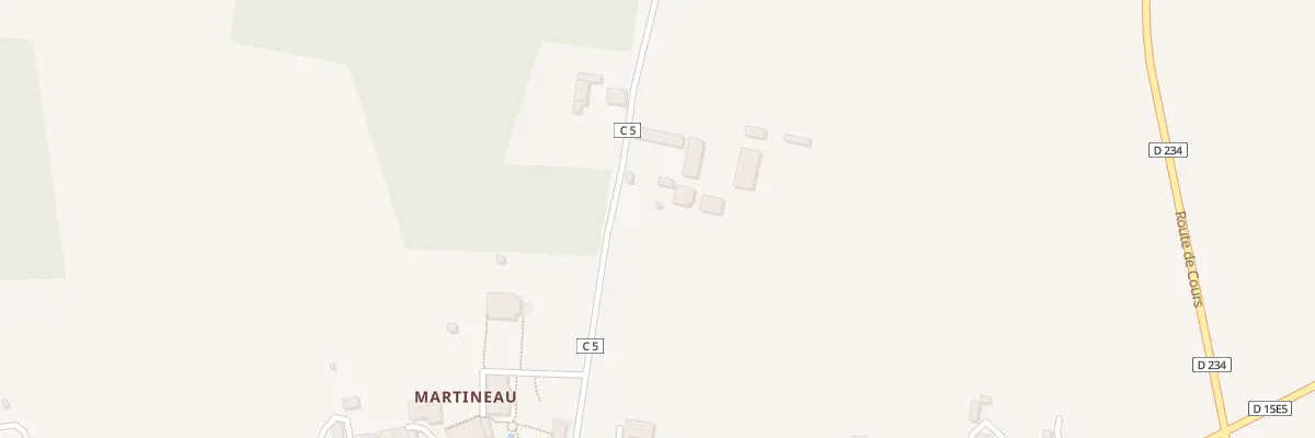 Plan du 209 Rte de Martineau à Dieulivol
