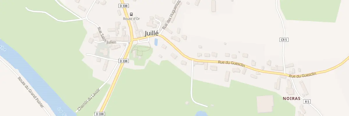 Plan du 4 Rue du Guesclin à Juillé