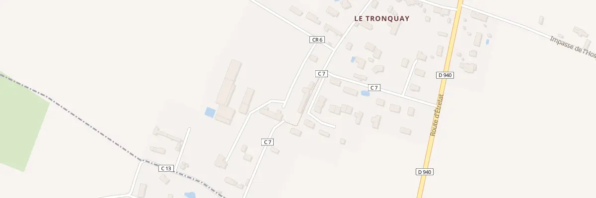 Plan du 11 Rue du Tronquay à Cauville-sur-Mer