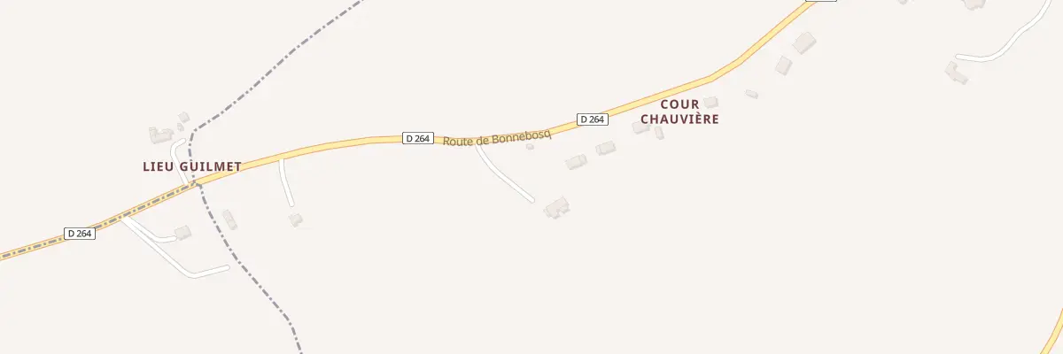 Plan du 5083 Cour Chauviere à Formentin