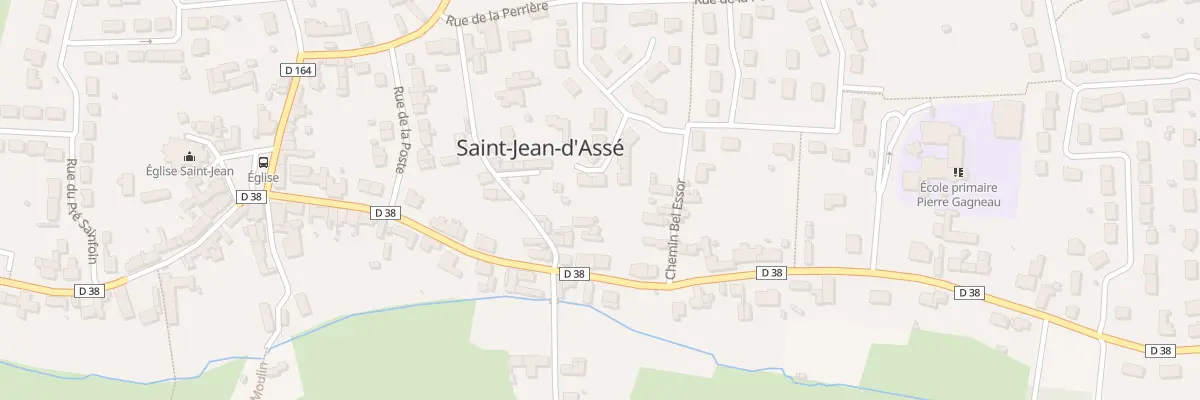 Plan du 21 Rue St Martin à Saint-Jean-d’Assé