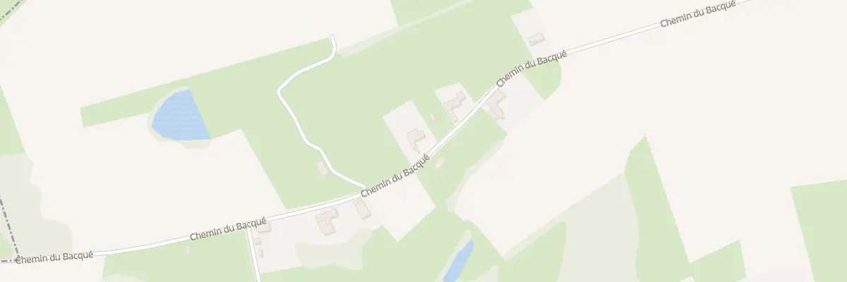 Plan du 19 Che du Bacqué à Monfaucon