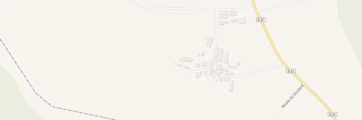 Plan du 5119 Le Montazeau à Bors (Canton de Tude-et-Lavalette)