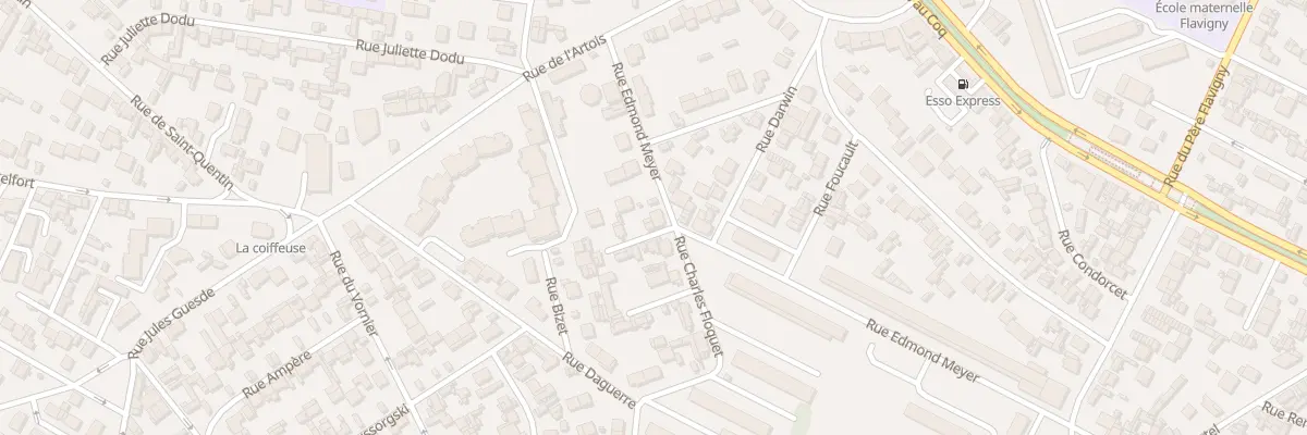 Plan du 81 Rue Edmond Meyer au Havre
