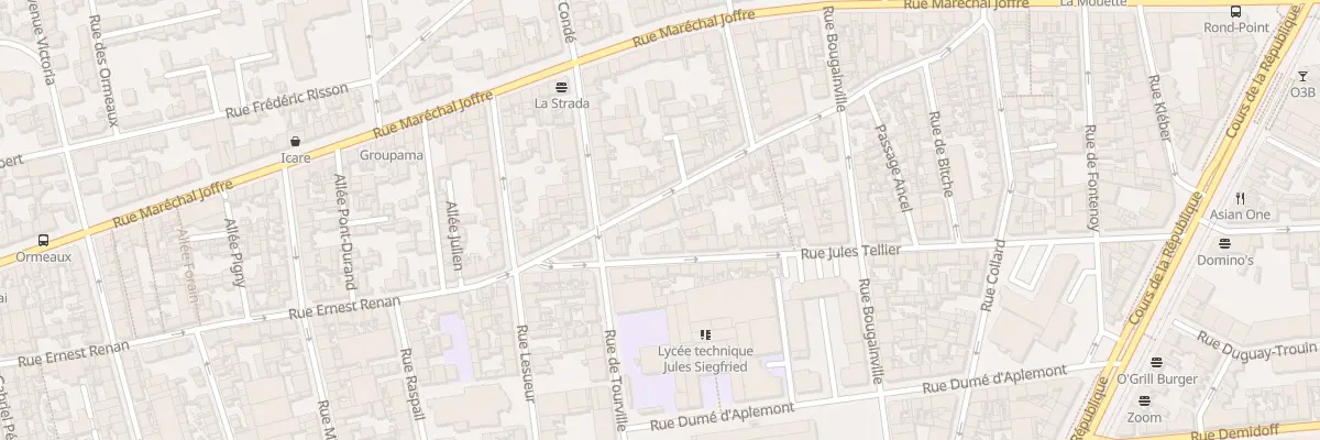 Plan du 12 Rue de Neustrie au Havre