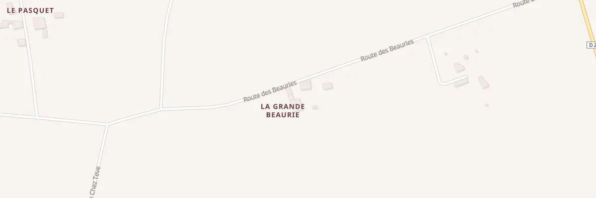 Plan du 5079 Les Petites Beauries à Bellon