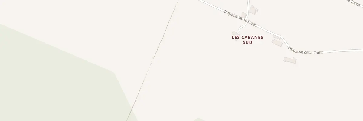 Plan du 38 Les Cabanes Sud à Montazeau