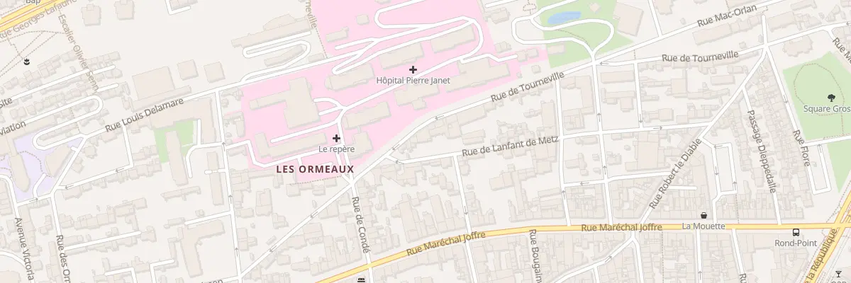 Plan du 76B Rue de Tourneville au Havre