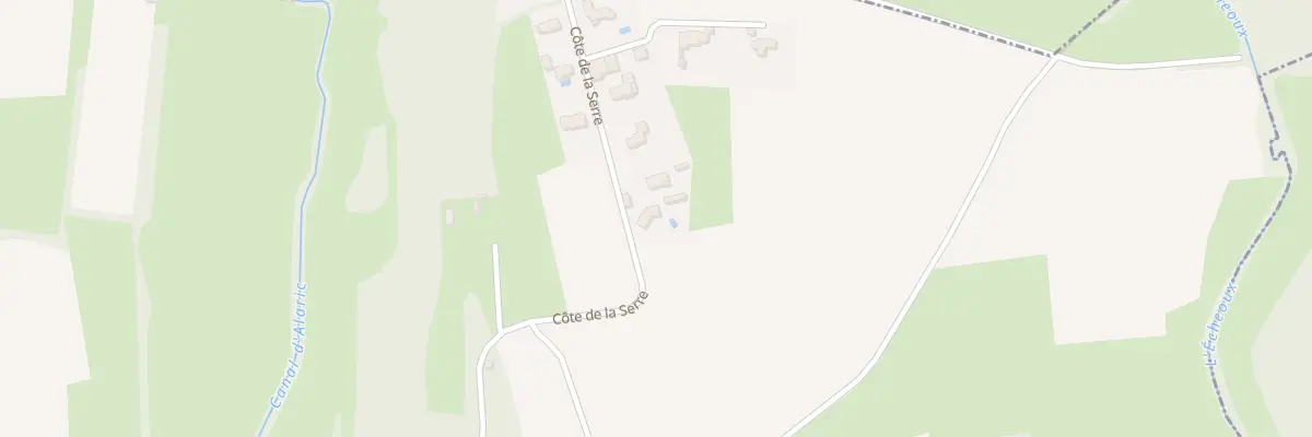 Plan du 18 Côte de la Serre à Bernac-Debat