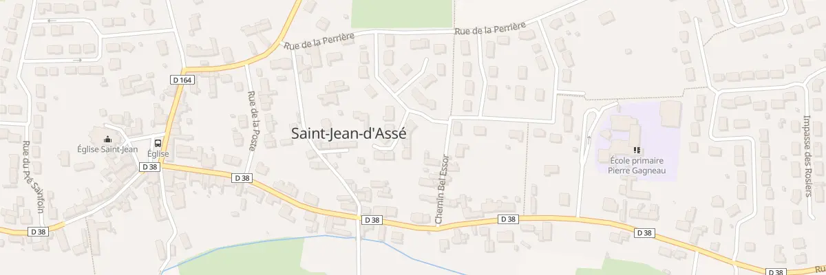 Plan du 15 Rue St Martin à Saint-Jean-d’Assé