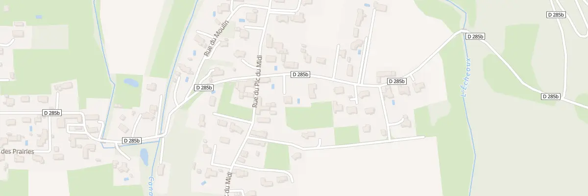 Plan du 4 Rte du Hameau à Allier