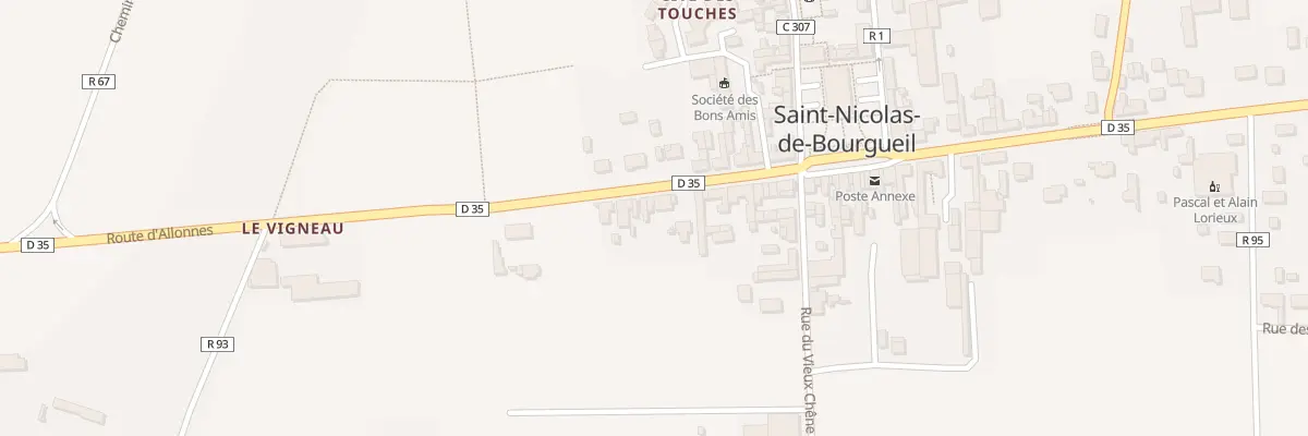 Plan du 12 Av Saint-Vincent à Saint-Nicolas-de-Bourgueil