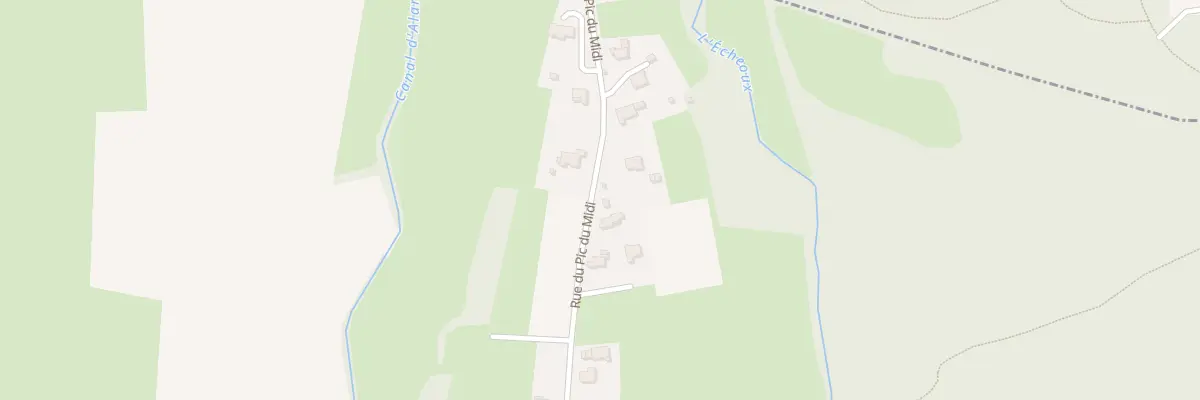 Plan du 13 Rue du Pic du Midi à Allier