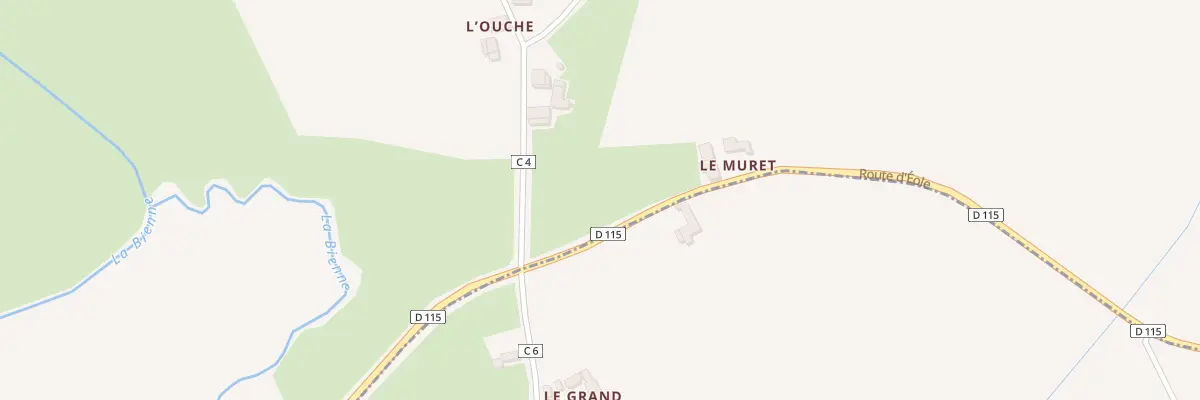 Plan du 5118 Le Champ de Devant à Piacé