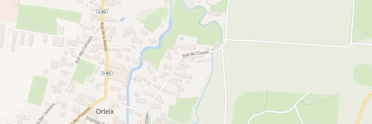 Plan du 5051 Le Bourg à Orleix