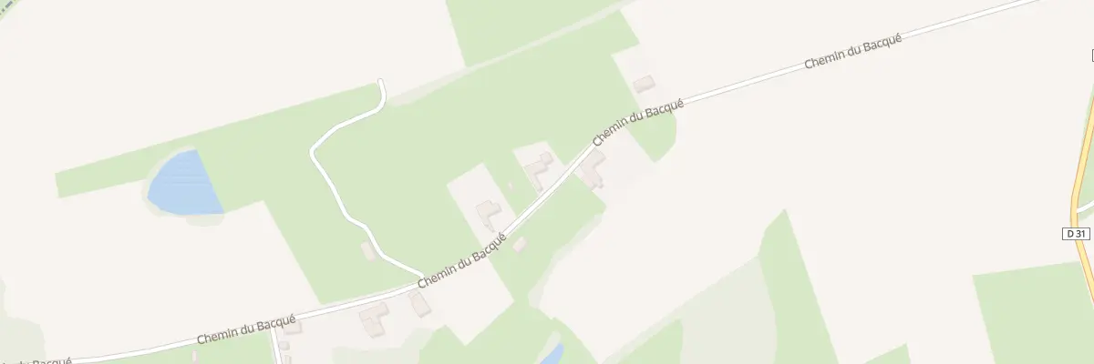 Plan du 23 Che du Bacqué à Monfaucon
