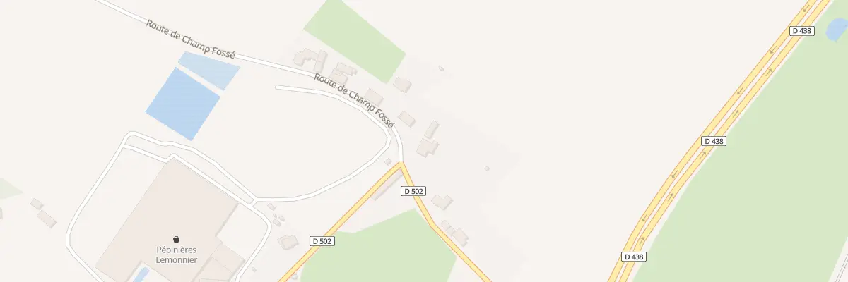 Plan du 11 Rte de Champ Fossé à Écouves