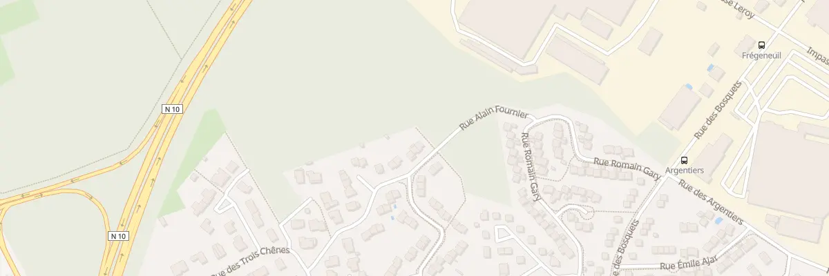 Plan du 65 Rue Alain Fournier à Angoulême