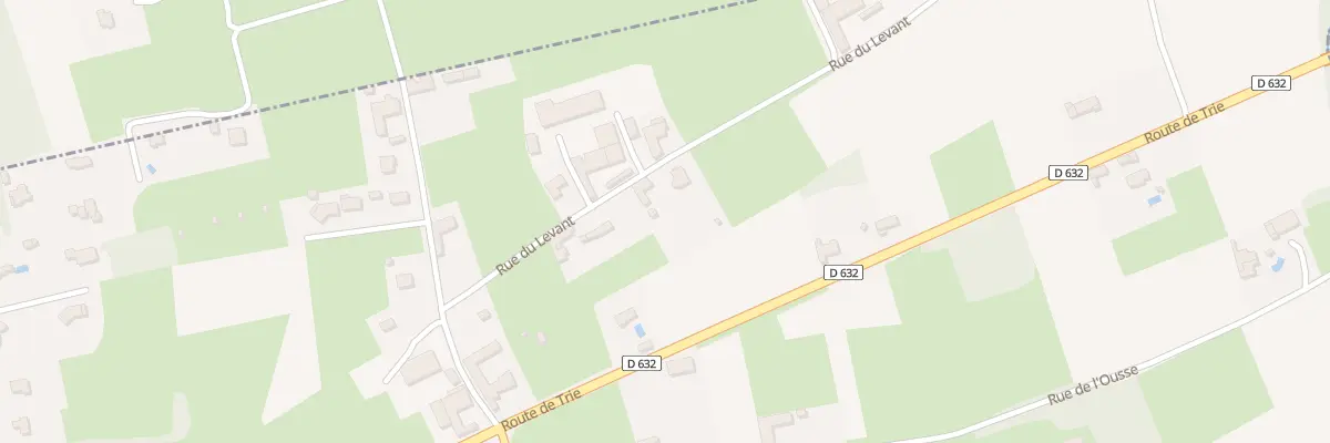 Plan du 10 Rue du Levant à Sarrouilles