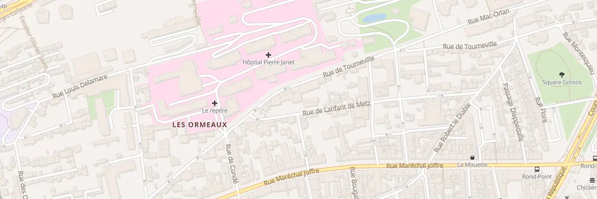 Plan du 80 Rue de Tourneville au Havre