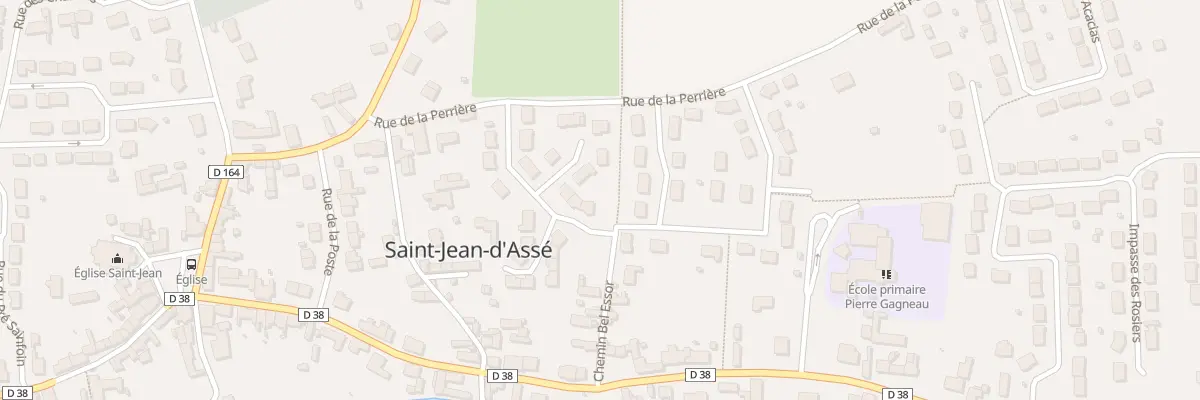 Plan du 11 Rue St Martin à Saint-Jean-d’Assé