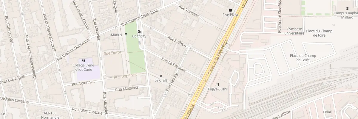 Plan du 31 Rue Haudry au Havre