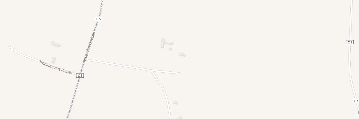 Plan du 3 Rte de la Chplle Ste Genevieve à Crouttes