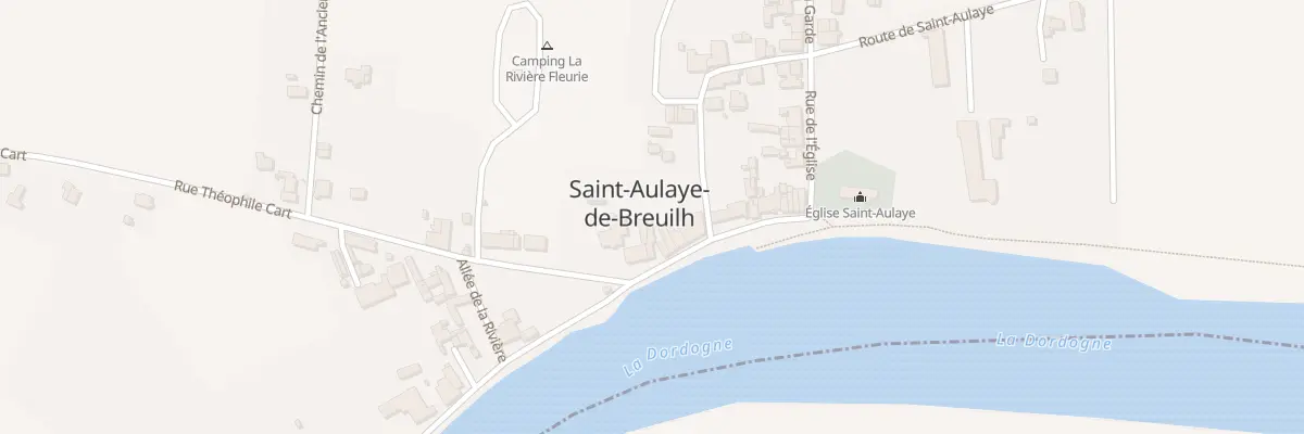 Plan du 370 Saint Aulaye à Saint-Antoine-de-Breuilh