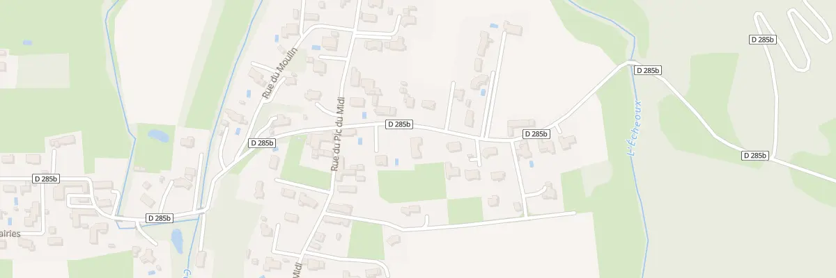 Plan du 8 Rte du Hameau à Allier