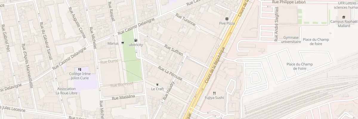 Plan du 35 Rue Haudry au Havre