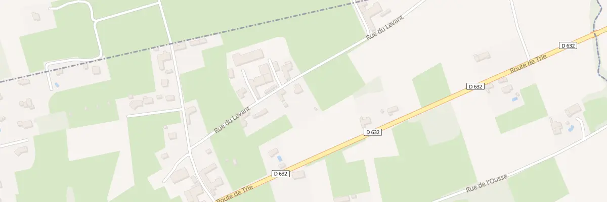 Plan du 12 Rue du Levant à Sarrouilles