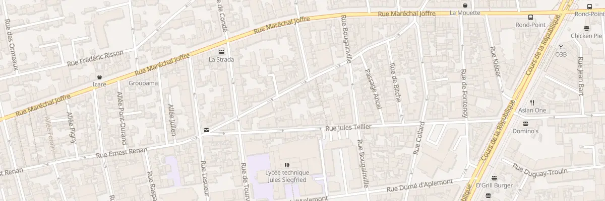 Plan du 20B Rue de Neustrie au Havre