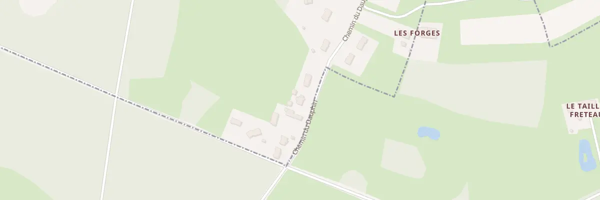 Plan du 62 Che du Dauphin à Guécélard