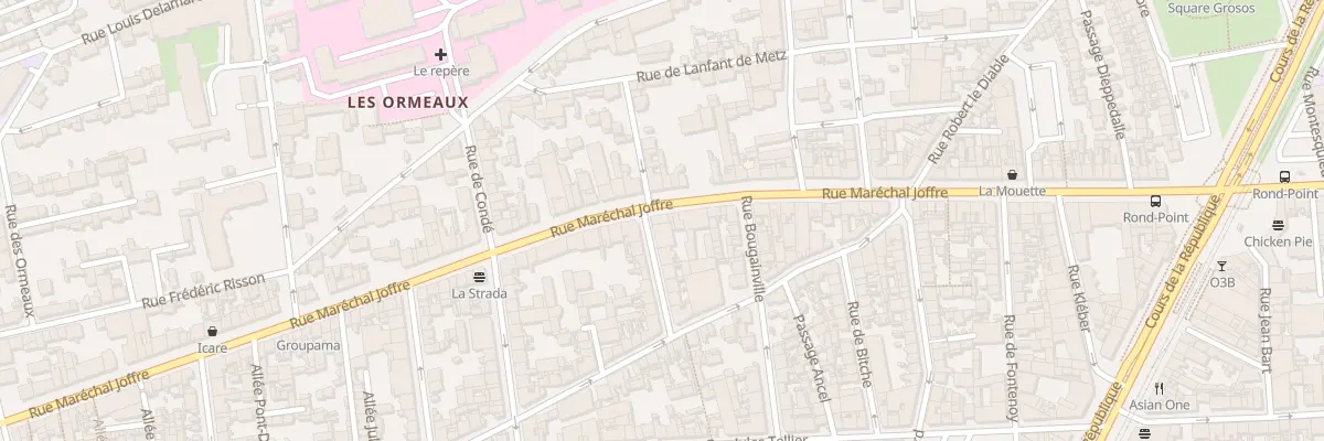 Plan du 12 Rue Doc Lecadre au Havre