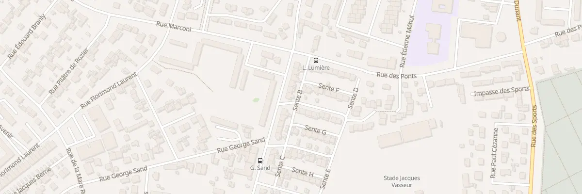 Plan du 92 Rue de Fontaine la Mallet au Havre