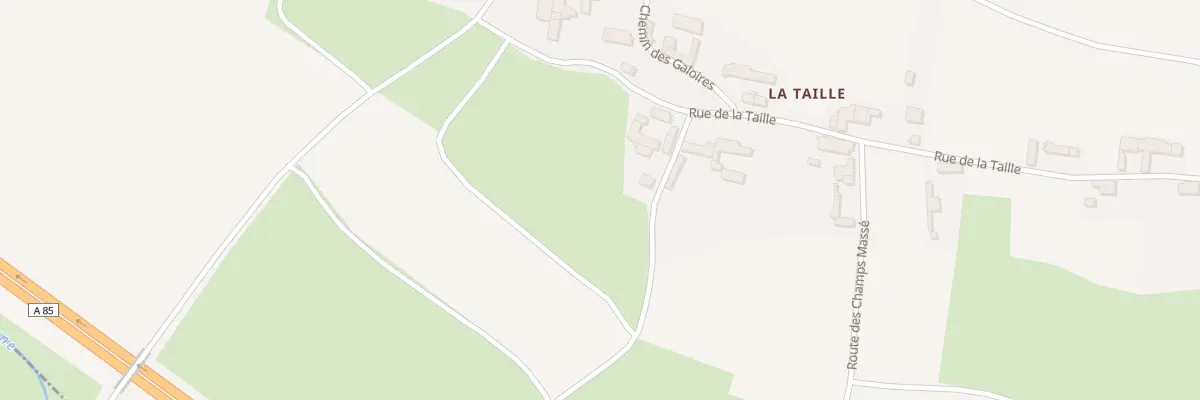 Plan du 186 Rue de la Taille à Saint-Nicolas-de-Bourgueil